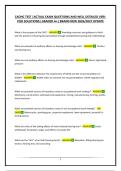 CAOHC TEST &vert;ACTUAL EXAM QUESTIONS AND WELL DETAILED VERIFIED SOLUTIONS&vert; GRADED A&plus;&vert; BRAND NEW 2026&sol;2027 UPDATE