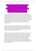NR 601 Final Exam &ndash; Advanced Pathophysiology Review&comma; Practice Questions&comma; and Comprehensive Study Guide