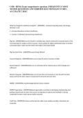 CSBI - HFMA Exam comprehensive questions &vert; FREQUENTLY MOST TESTED QUESTIONS AND VERIFIED SOLUTIONS&sol;GET IT 100&percnt; ACCURATE&excl;&excl; 2026&excl;&excl;