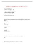KIN 258 Exam 2 &vert; UPDATED Questions with 100&percnt; Correct Answers&NewLine;