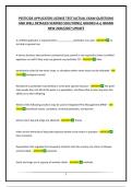 PESTICIDE APPLICATOR LICENSE TEST&vert;ACTUAL EXAM QUESTIONS AND WELL DETAILED VERIFIED SOLUTIONS&vert; GRADED A&plus;&vert; BRAND NEW 2026&sol;2027 UPDATE