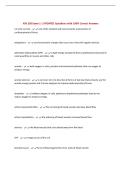 KIN 258 Exam 1 &vert; UPDATED Questions with 100&percnt; Correct Answers&NewLine;