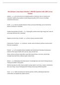 KIN 258 Exam 1 Iowa State University &vert; UPDATED Questions with 100&percnt; Correct Answers