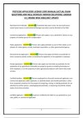 PESTICIDE APPLICATOR LICENSE CORE MANUAL&vert;ACTUAL EXAM QUESTIONS AND WELL DETAILED VERIFIED SOLUTIONS&vert; GRADED A&plus;&vert; BRAND NEW 2026&sol;2027 UPDATE