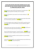 PESTICIDE APPLICATOR EXAM BUNDLE &lbrace;ALL STATES&rcub;&vert;ACTUAL EXAM QUESTIONS AND WELL DETAILED VERIFIED SOLUTIONS&vert; GRADED A&plus;&vert; BRAND NEW 2026&sol;2027 UPDATE