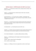LOMA 291&colon; Module 1 &vert; UPDATED Questions with 100&percnt; Correct Answers&NewLine;