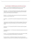 loma 361 Module 2 &vert; UPDATED Questions with 100&percnt; Correct Answers&NewLine;
