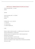 LOMA 361 Exam &vert; UPDATED Questions with 100&percnt; Correct Answers&NewLine;
