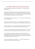 LSVT certification &vert; UPDATED Questions with 100&percnt; Correct Answers&NewLine;