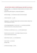 MAN 320F EXAM 2 AROIAN &vert; UPDATED Questions with 100&percnt; Correct Answers&NewLine;