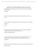 MAN 320F Exam &vert; UPDATED Questions with 100&percnt; Correct Answers&NewLine;