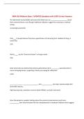 MBA 620 Midterm Exam &vert; UPDATED Questions with 100&percnt; Correct Answers&NewLine;