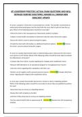 ATI LEADERSHIP PROCTOR &vert;ACTUAL EXAM QUESTIONS AND WELL DETAILED VERIFIED SOLUTIONS&vert; GRADED A&plus;&vert; BRAND NEW 2026&sol;2027 UPDATE