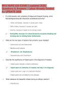 MVU NURS 629 Exam 3 2026 &vert; Questions & Answers &vert; Comprehensive Pediatric Nursing Review Guide