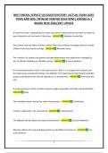 NBE FUNERAL SERVICE SOCIOLOGY&sol;HISTORY &vert;ACTUAL EXAM QUESTIONS AND WELL DETAILED VERIFIED SOLUTIONS&vert; GRADED A&plus;&vert; BRAND NEW 2026&sol;2027 UPDATE