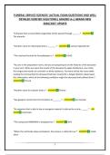 FUNERAL SERVICE SCIENCES &vert;ACTUAL EXAM QUESTIONS AND WELL DETAILED VERIFIED SOLUTIONS&vert; GRADED A&plus;&vert; BRAND NEW 2026&sol;2027 UPDATE