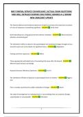 NBE FUNERAL SERVICE COUNSELLING &vert;ACTUAL EXAM QUESTIONS AND WELL DETAILED VERIFIED SOLUTIONS&vert; GRADED A&plus;&vert; BRAND NEW 2026&sol;2027 UPDATE