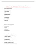 MCCC Entrance Exam &vert; UPDATED Questions with 100&percnt; Correct Answers&NewLine;