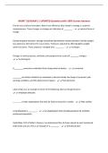 MGMT 310 EXAM 2 &vert; UPDATED Questions with 100&percnt; Correct Answers&NewLine;