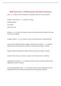 MGMT 310 KU Exam 2 &vert; UPDATED Questions with 100&percnt; Correct Answers&NewLine;
