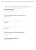 MGMT 310&colon; Exam 2&comma; MGMT Concepts COMBINED &vert; UPDATED Questions with 100&percnt; Correct Answers