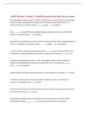 MGMT 310 Exam 1 Chapter 5 &vert; UPDATED Questions with 100&percnt; Correct Answers&NewLine;
