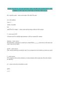 ENGR 102 FINAL EXAM NEWEST 2026 COMPLETE QUESTIONS AND CORRECT DETAILED ANSWERS WITH RATIONALES&NewLine;