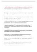 MGMT 3720 Exam 1 Review &vert; UPDATED Questions with 100&percnt; Correct Answers&NewLine;