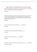 MGMT 3720 Exam 2 &vert; UPDATED Questions with 100&percnt; Correct Answers&NewLine;