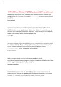 MGMT 3720 Exam 3 Review &vert; UPDATED Questions with 100&percnt; Correct Answers&NewLine;