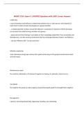 MGMT 3720- Exam 4 &vert; UPDATED Questions with 100&percnt; Correct Answers&NewLine;
