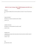 MGSC 291 - Exam 2 Professor Haibo&vert; UPDATED Questions with 100&percnt; Correct Answers