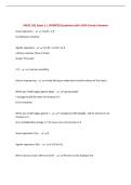 MGSC 291 Exam 2 &vert; UPDATED Questions with 100&percnt; Correct Answers&NewLine;