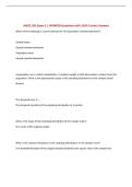 MGSC 291 Exam 3 &vert; UPDATED Questions with 100&percnt; Correct Answers&NewLine;
