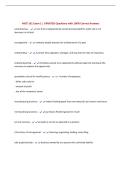 MGT 101 Exam 1 &vert; UPDATED Questions with 100&percnt; Correct Answers&NewLine;