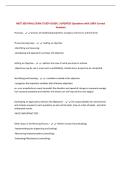 MGT 300 FINAL EXAM STUDY GUIDE &vert; UPDATED Questions with 100&percnt; Correct Answers