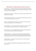 MGT 300 EXAM 2 &vert; UPDATED Questions with 100&percnt; Correct Answers&NewLine;