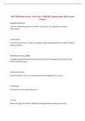 MGT 340 Business Ethics - Final Exam &vert; UPDATED Questions with 100&percnt; Correct Answers