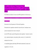 QAL Laws & Regs Exam Prep &lpar;California&rpar; Questions with perfectly solved answers&vert; Latest Update 2026-2027