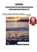 TEST BANK for&NewLine;Varcarolis Canadian Psychiatric Mental Health Nursing &NewLine;3rd Edition By Pollard All Chapter 1 - 35