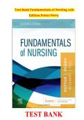Test Bank Fundamentals of Nursing 11th Edition Potter Perry Stockert Hall