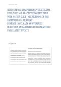 HESI COMPASS COMPREHENSIVE EXIT EXAM 2025&sol;2026 AND PRACTICE EXAM TEST BANK WITH A STUDY GUIDE &vert; ALL VERSIONS OF THE EXAM WITH ALL MODULES&NewLine;COVERED &vert; ACCURATE AND VERIFIED QUESTIONS AND ANSWERS FOR GUARANTEED PASS &vert; LATEST UPDATE&NewLine;