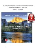 SOLUTION MANUAL for Auditing & Assurance Services A Systematic Approach  &NewLine;12th Edition by William Messier Jr&comma; Steven Glover&comma;  &NewLine;Chapters 1 - 21 &sol; Complete