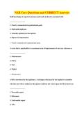 NAB Core Questions and CORRECT Answers