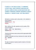 FLORIDA 911 PST MOCK EXAM &lpar;1-7 COMBINED&rpar; &NewLine;&lpar;LATEST 2026&rpar; &vert;&vert; MOST RECENT EXAM 2026-2027 &NewLine;ACTUAL COMPLETE REAL EXAM QUESTIONS AND &NewLine;CORRECT ANSWERS &lpar;VERIFIED ANSWERS&rpar; ALREADY &NewLine;GRADED A&plus; &vert; NEWEST EXAM &vert; JUST RELEASED&excl;&excl;&excl; 