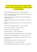 CS1 SWE Exam with all Correct & 100&percnt; Verified Answers &vert;Actual Complete Exam &vert;Already Graded A&plus; &lpar;Just Released&rpar;