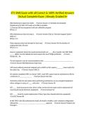 ET1 SWE Exam with all Correct & 100&percnt; Verified Answers &vert;Actual Complete Exam &vert;Already Graded A&plus;