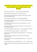 Mk1 SWE Exam with all Correct & 100&percnt; Verified Answers &vert;Actual Complete Exam &vert;Already Graded A&plus; &lpar;Just Released&rpar;