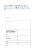 HESI A2 MATH ON THE EXAM&ast;&ast;&comma; HESI A2 Math   Questions&comma; Hesi   A2 V2 Math&comma; HESI master  Sophia   Ae&NewLine;&NewLine;
