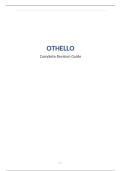 Othello &lpar;Shakespeare&rpar; revision materials for Edexcel A level English Literature
